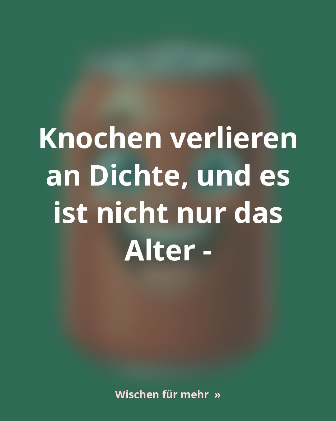 Knochendichte: was wirklich belegt ist — und was nicht