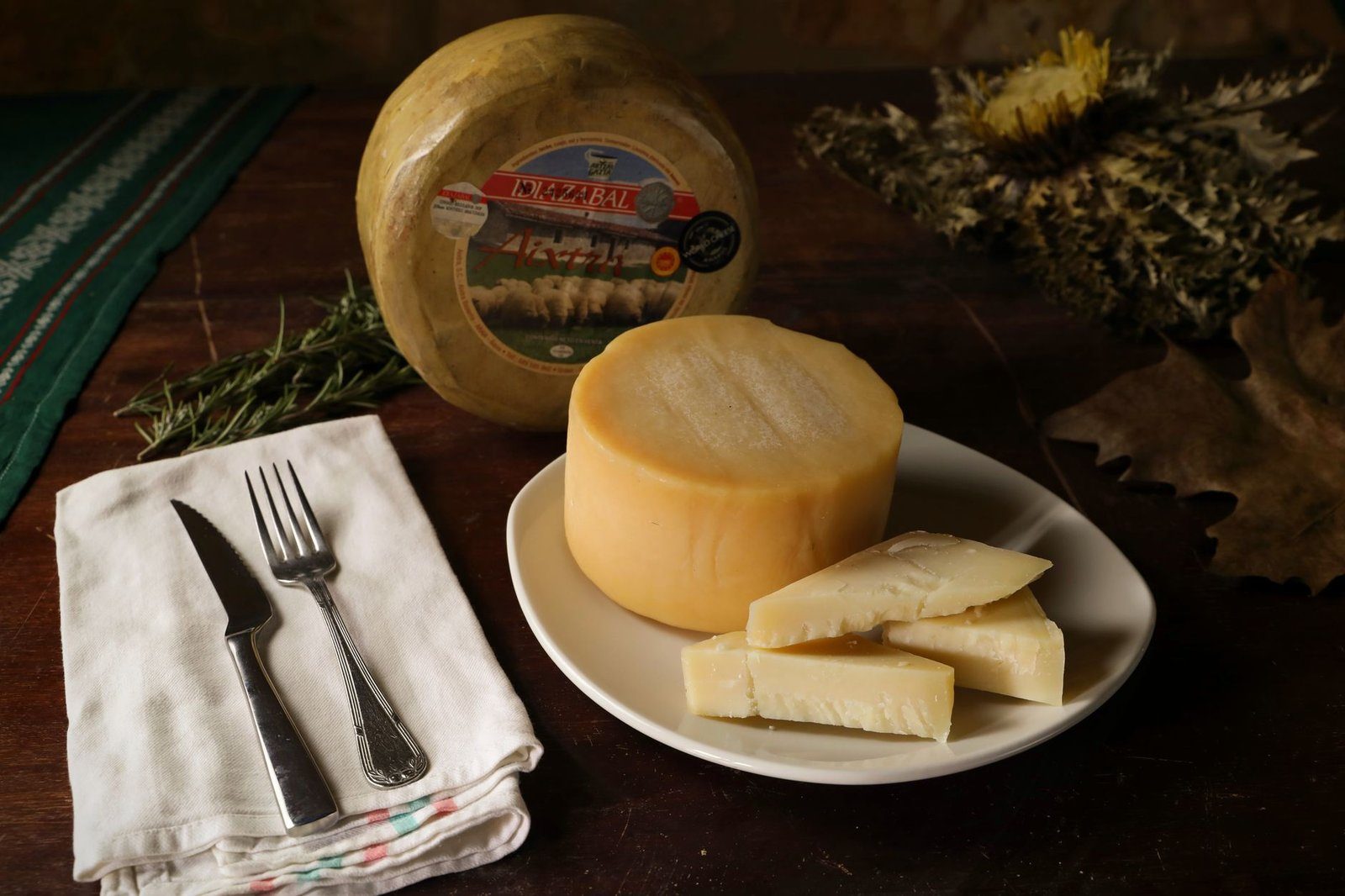 Sliced cheese, high in calcium and essentially free of fiber, taking up space on the plate
