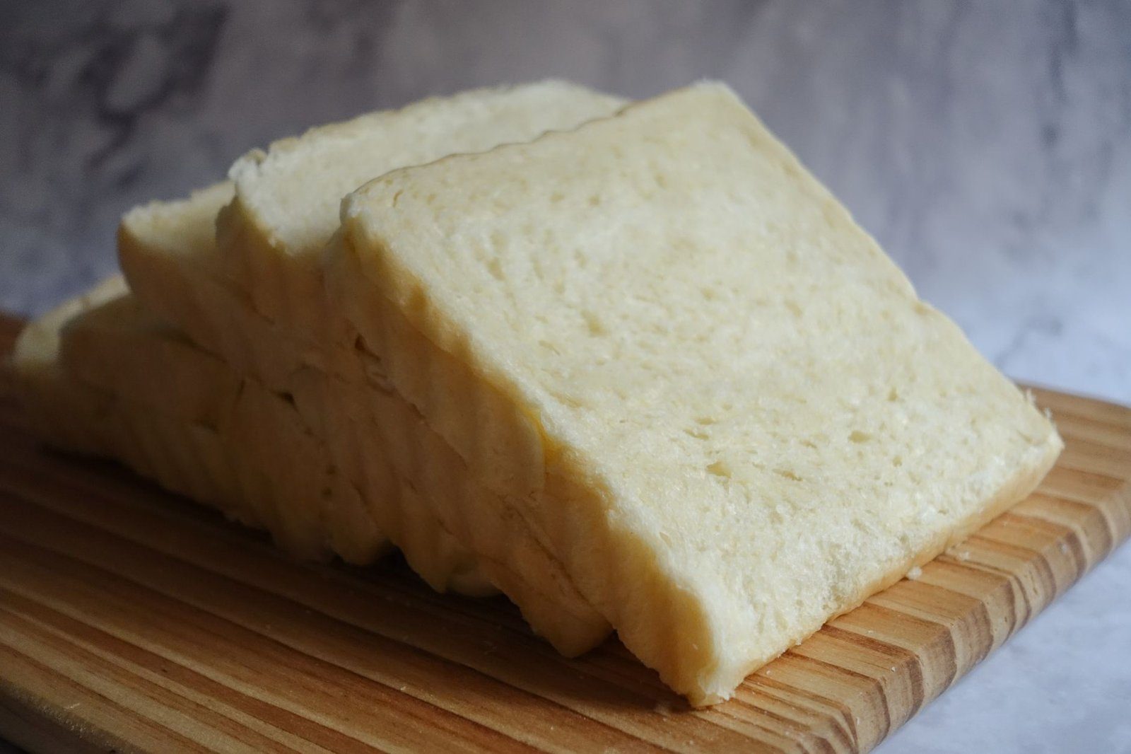 White bread and refined baked goods, which lose most of their fiber when the bran and germ are milled out