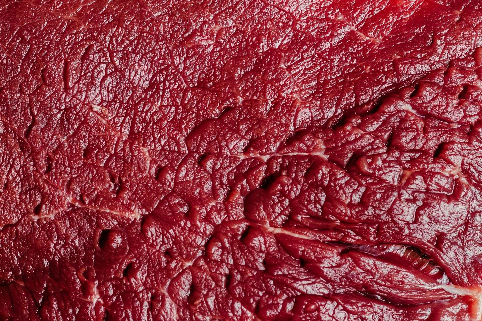 Lean red meat, a source of heme iron that the body absorbs more readily than plant iron