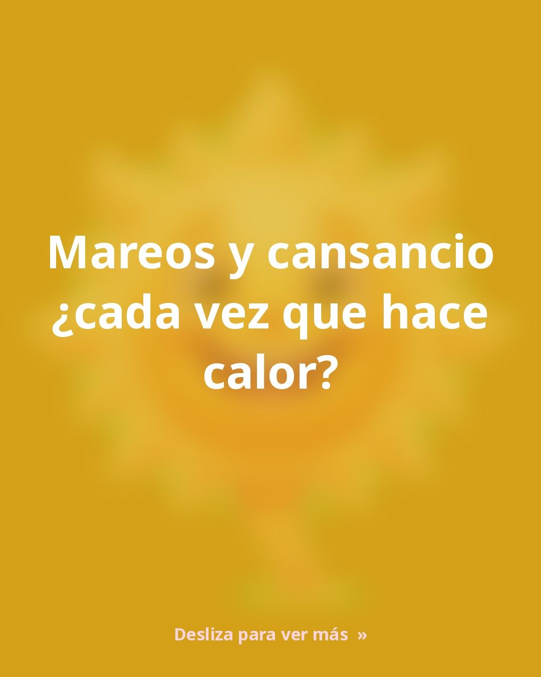 Mareos y cansancio en verano: 3 costumbres que no ayudan