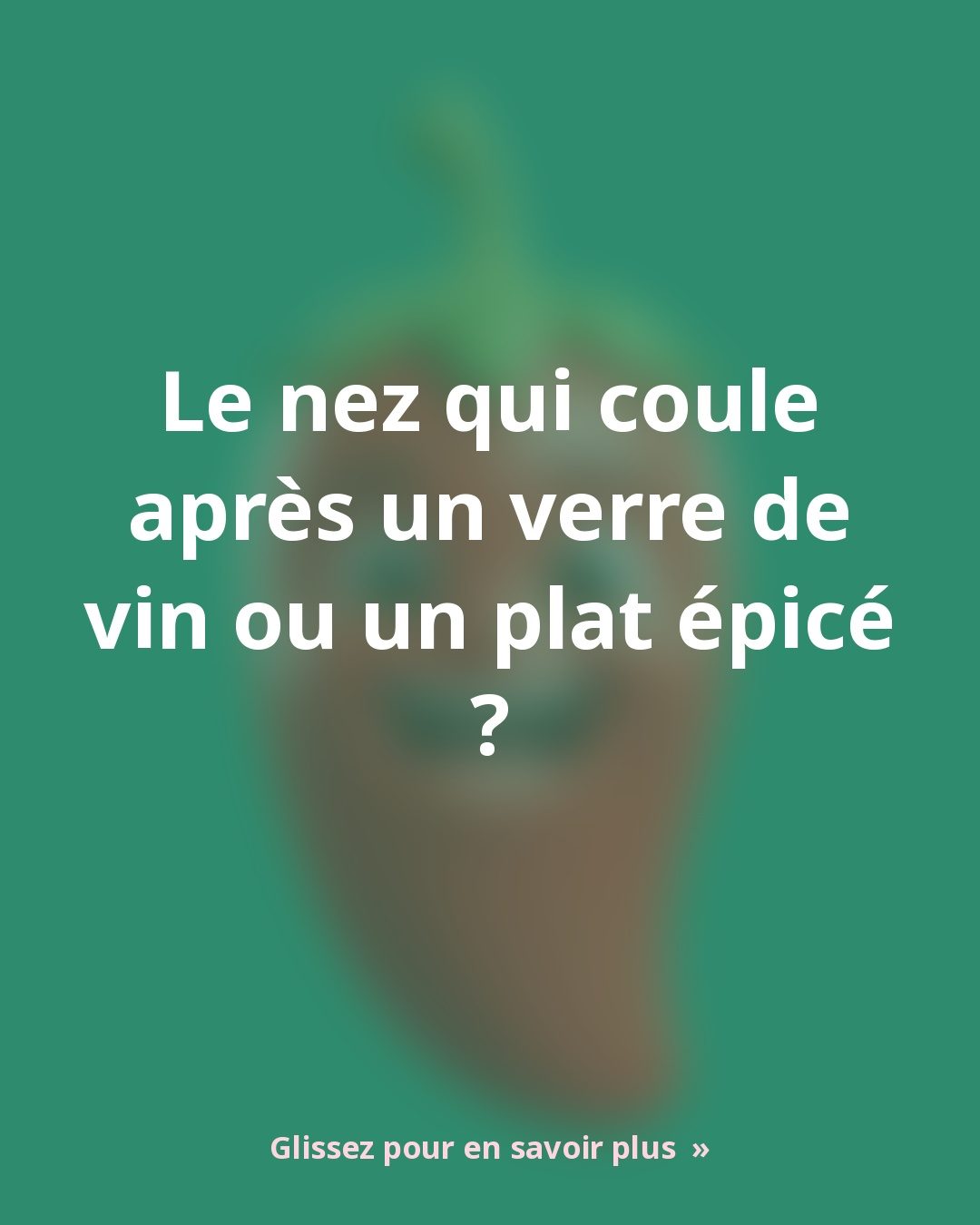 Nez bouché après le vin ou les plats épicés : allergie ou pas ?