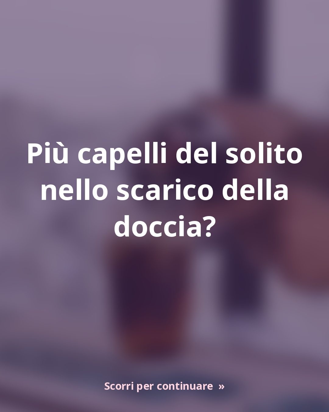 Perché cadono i capelli? Cosa c'entra davvero l'alimentazione