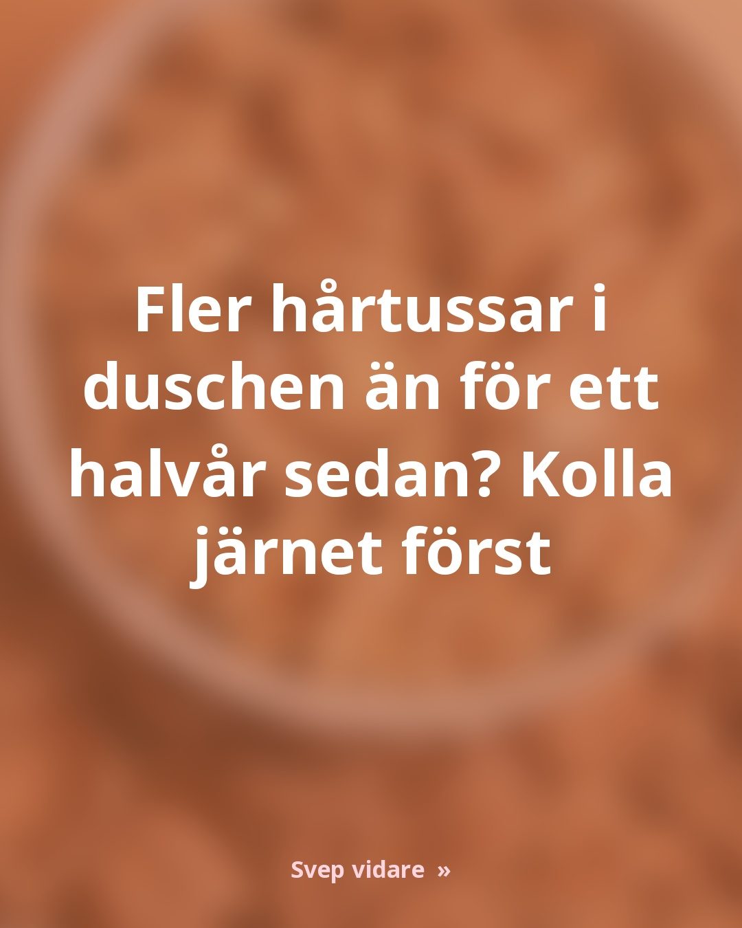 Varför tappar du hår fast du äter nyttigt? Så funkar järnet