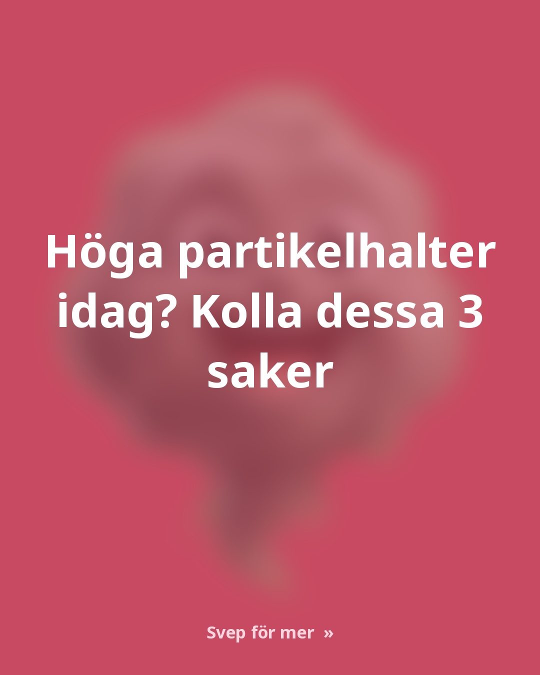 3 sätt som luftföroreningar påverkar hud, ögon och luftvägar
